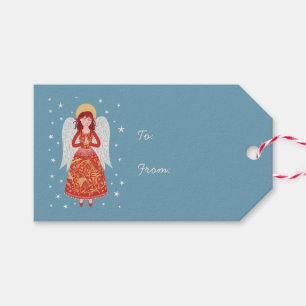 Angel Christmas Gift Tags