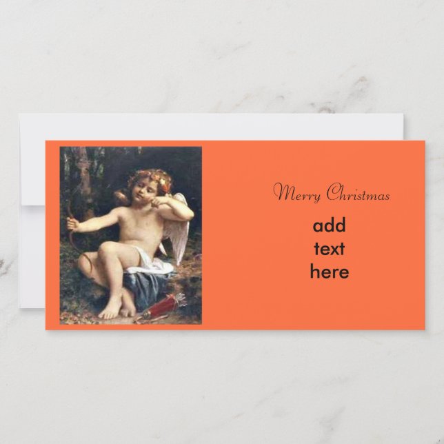 Angel Christmas Holiday Card (Front)