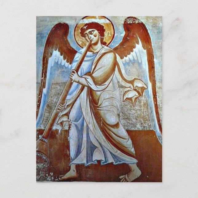 Angel Christmas postcard (Front)