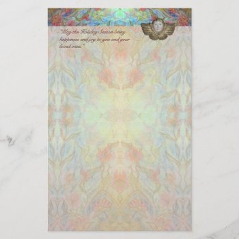 Angel Christmas Writing Paper by sequindreams at Zazzle