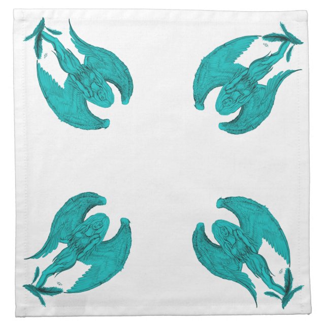 Angel Cloth Napkin (Front)
