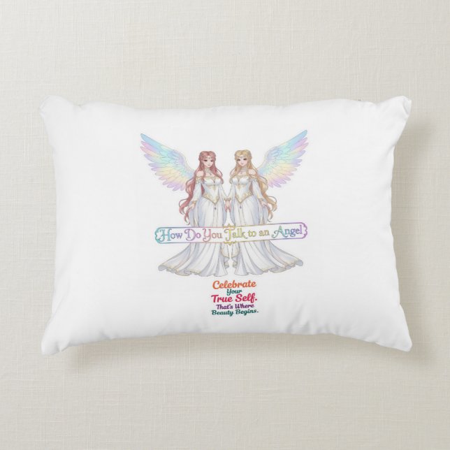 Angel Collection Accent Pillow (Front)