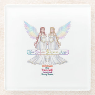 Angel Collection Glass Coaster