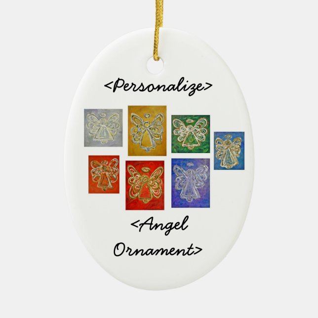 Angel Color Series Ornament (Front)