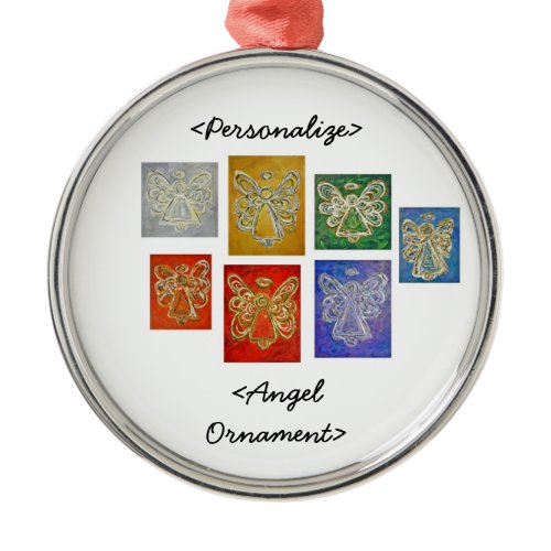 Angel Color Series Ornament Customized Greeting