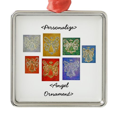 Angel Color Series Ornament Customized Greeting