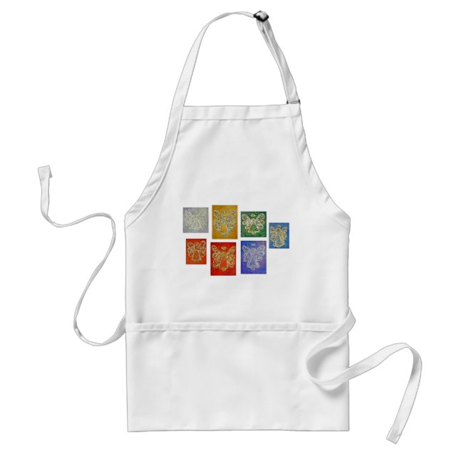 Angel Color Series Paintings Apron (Front)