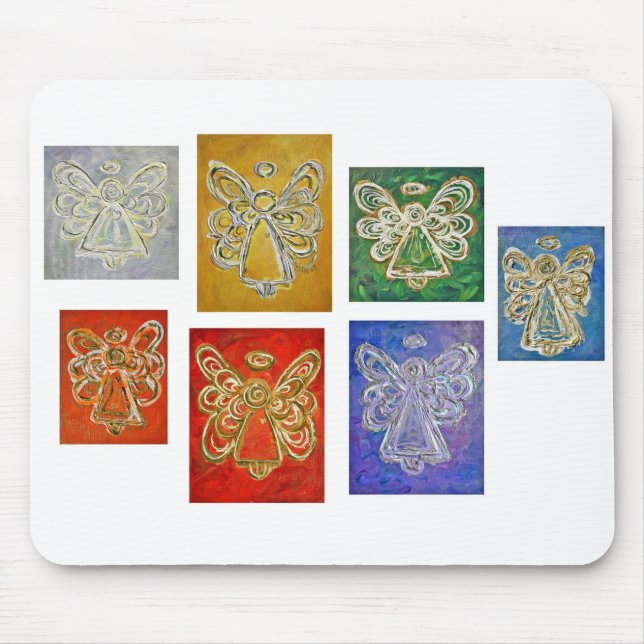 Angel Color Series Paintings Mousepad (Front)
