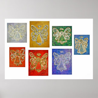 Angel Color Series Poster Art Print