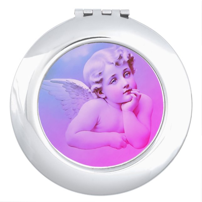 Angel Compact Mirror (Front)