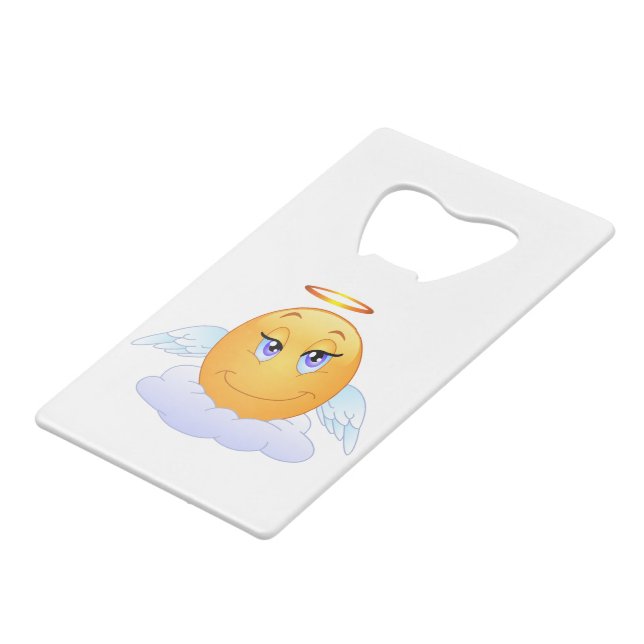 Angel Credit Card Bottle Opener (Back Angled)