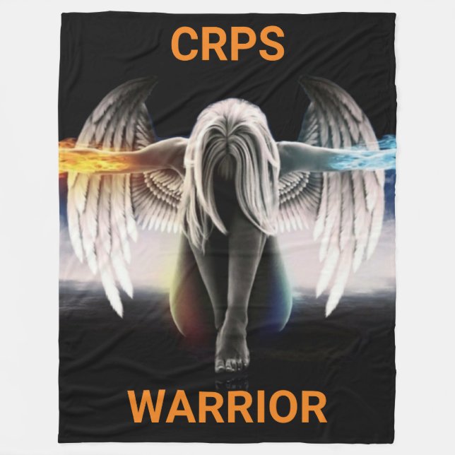 Angel...CRPS Fleece Blanket (Front)