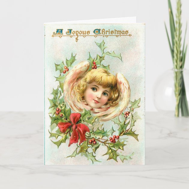Angel Custom Christmas Greeting Card