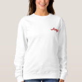 Zazzle Men's Create Custom Embroidered Monogram Sweatshirt