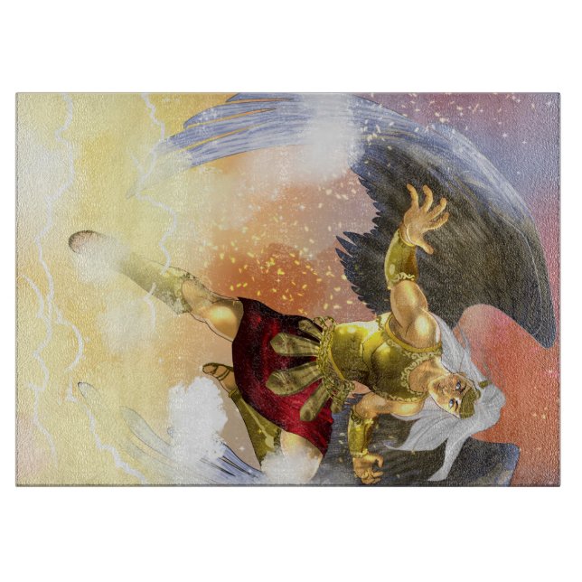 Angel  cutting board (Front)