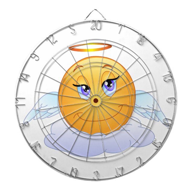 Angel Dartboard With Darts (Front)