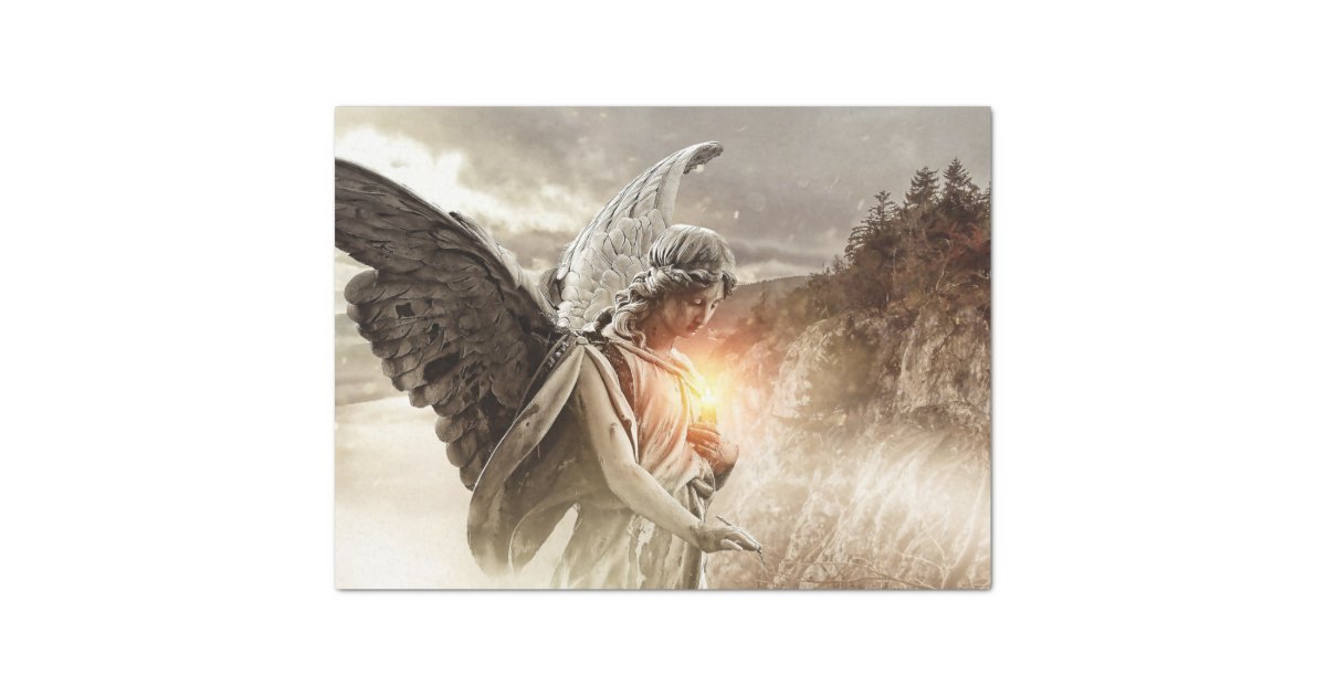 Angel Decoupage Tissue Paper Zazzle