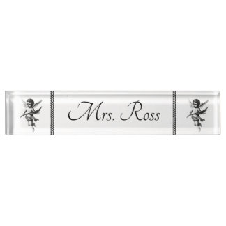 Angel Desk Name Plate