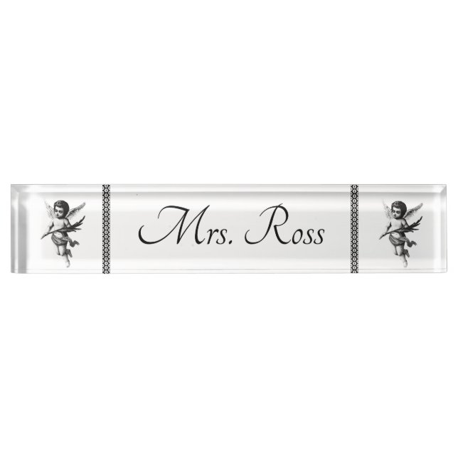 Angel Desk Name Plate (Front)