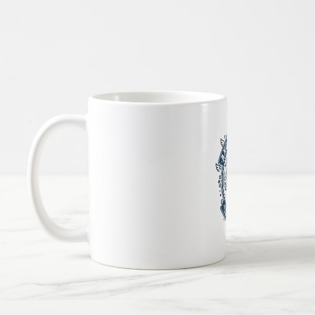 Angel Devil Cat Cat Mom Gift Idea - Angel Devil Ca Coffee Mug (Left)
