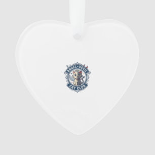 Angel Devil Cat Cat Mom Gift Idea - Angel Devil Ca Ornament