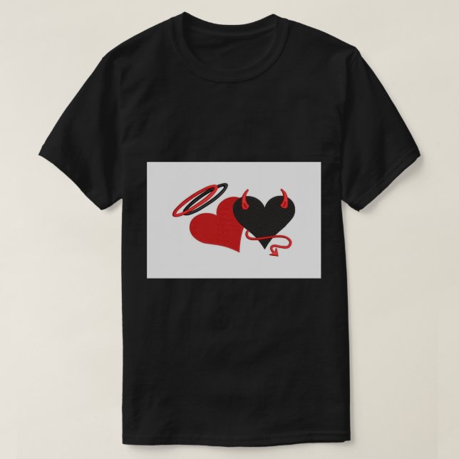 Angel & Devil T-shirt (Design Front)