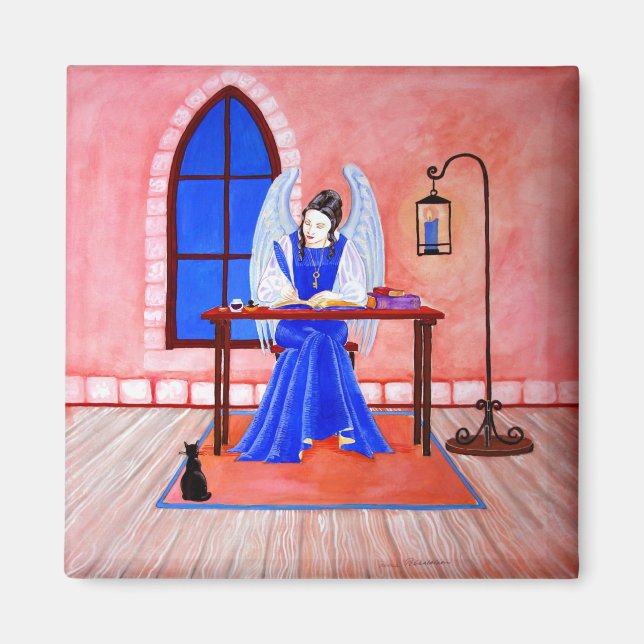 Angel Diary Magnet (Front)