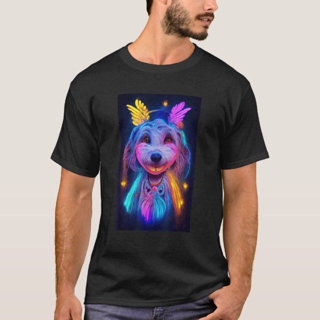 Angel Dog 009 T-Shirt (Front)