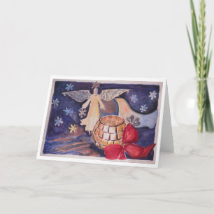 angel/Dove Christmas Card