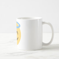 Angel Emoji Coffee Mug