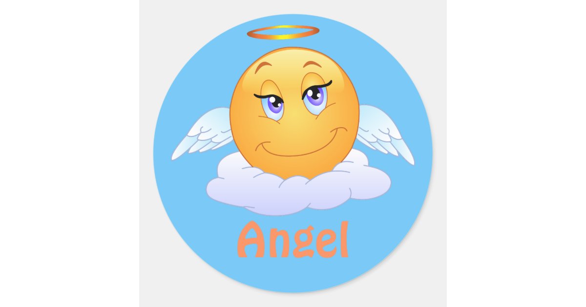 angel emoticon animated