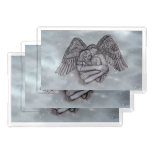 Angel Eros in Love Acrylic Tray