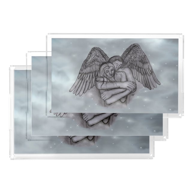 Angel Eros in Love Acrylic Tray (Set)
