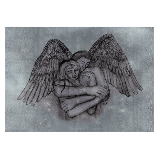 Angel Eros in Love Cutting Board (Front)