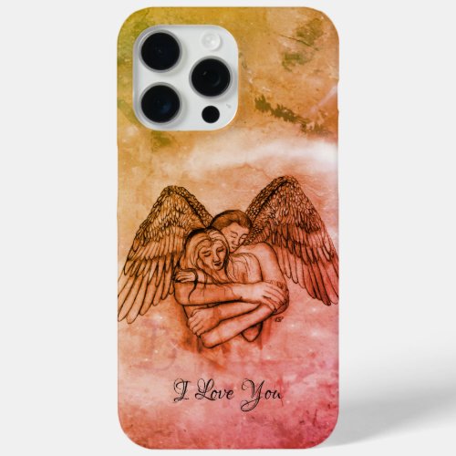 Angel Eros in Love  I Love You iPhone 15 Pro Max Case