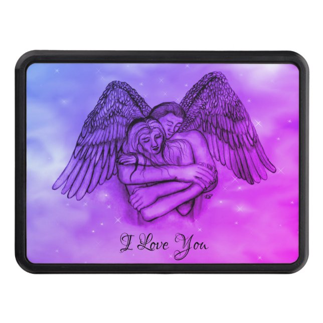 Angel Eros in Love , I Love You Hitch Cover (Front)