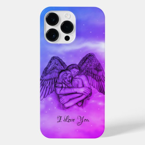 Angel Eros in Love  I Love You iPhone 14 Pro Max Case
