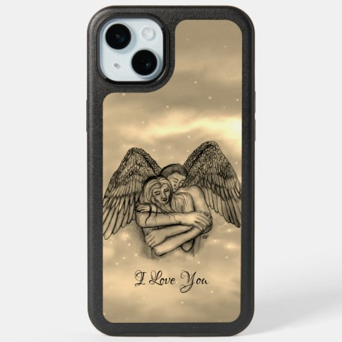 Angel Eros in Love  I Love You iPhone 15 Plus Case