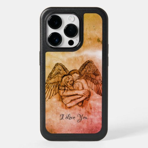 Angel Eros in Love  I Love You OtterBox iPhone 14 Pro Case