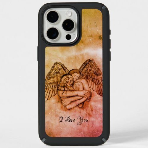 Angel Eros in Love  I Love You iPhone 15 Pro Max Case