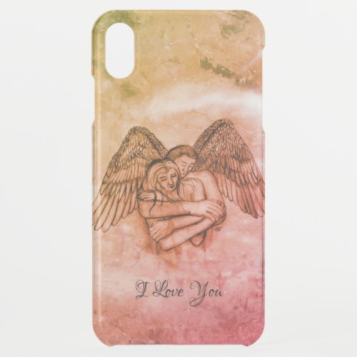 Angel Eros in Love  I Love You iPhone XS Max Case