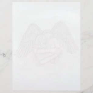 Angel Eros in Love Letterhead