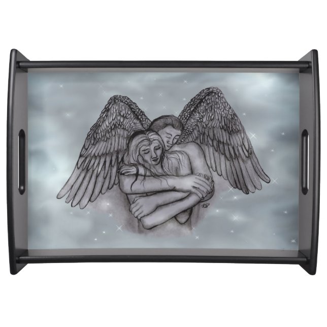 Angel Eros in Love Serving Tray (Front)