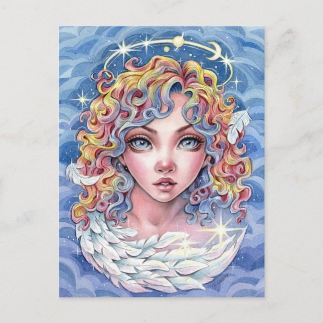 Angel Eyes Postcard (Front)