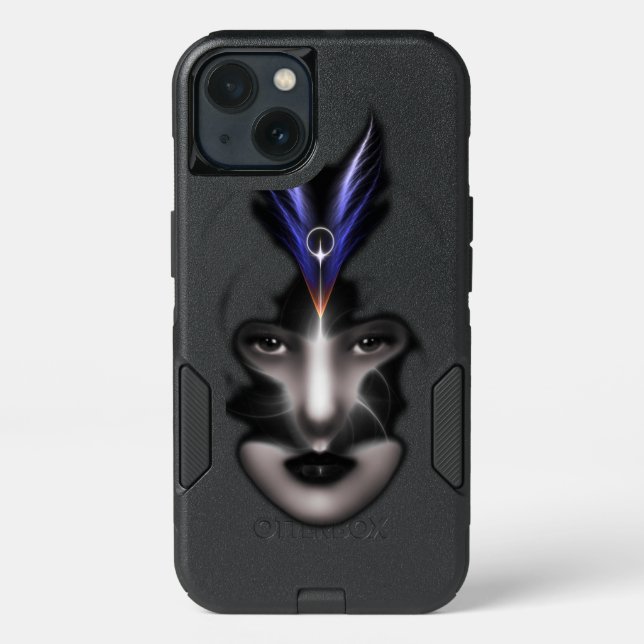 Angel Eyes Wings Of Wind Otterbox iPhone Case (Back)