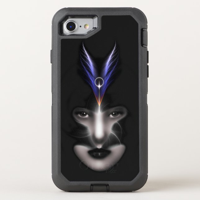 Angel Eyes Wings Of Wind Otterbox iPhone Case (Back)