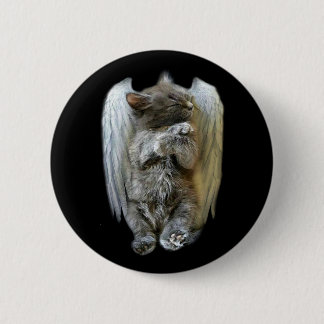 Angel Face Pinback Button
