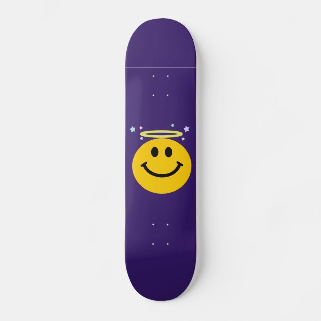 Angel face skateboard deck (Front)