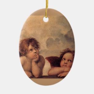 Angel Faith Raphael Faith Blessing Cute Ceramic Ornament