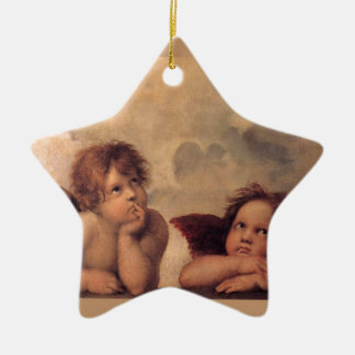 Angel Faith Raphael Faith Blessing Cute Ceramic Ornament